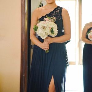 David’s Bridal Bridesmaid Dress - Navy
